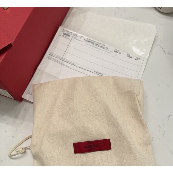 Valentino Rockstud Black Jelly Sandals Size 40 (One Broken Strap) - Picture 7 of 9